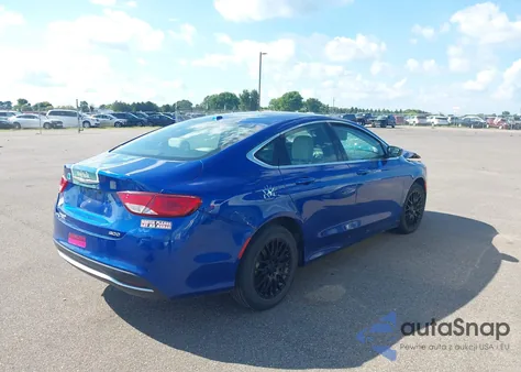 2015 Chrysler 200 Limited from USA, damaged, VIN 1C3CCCAB5FN709495